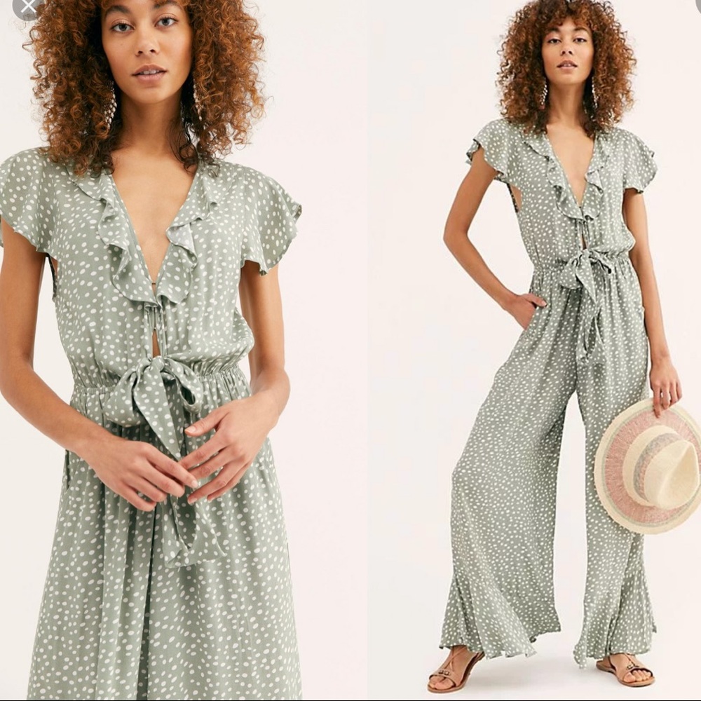 Free People Capri Jumpsuit